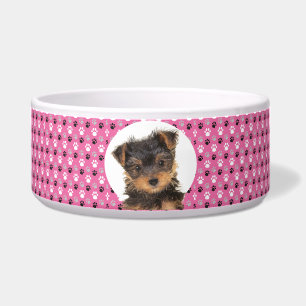 Yorkshire Terrier Specialized Photo & Name Dog Voerbakje