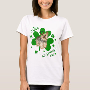 Yorkshire Terrier St. Patrick's Dag T-shirt