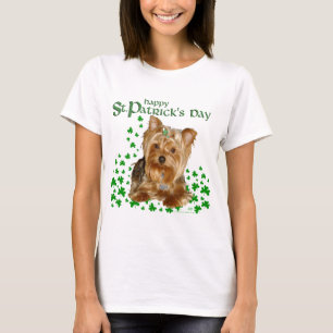 Yorkshire Terrier St. Patrick's Dag T-shirt