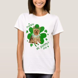 Yorkshire Terrier St. Patrick's Dag T-shirt