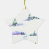 Yorkshire Terrier Star Ornament (Achterkant)