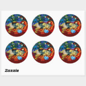 Yorkshire Terrier Stickers (Vel)