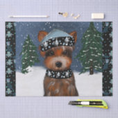 Yorkshire Terrier Tissuepapier (Craft)