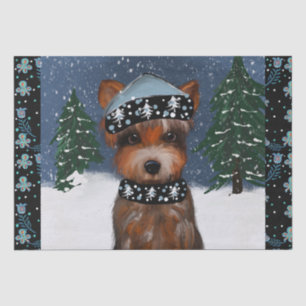 Yorkshire Terrier Tissuepapier