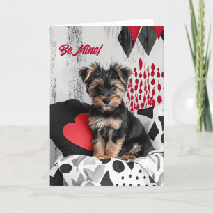 Yorkshire Terrier Valentijn Kaart
