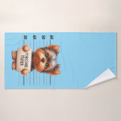 Yorkshire Terrier vilain (Serviette de bain)