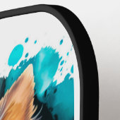 Yorkshire Terrier Waterverf Pickleball Paddle (Links Detail)