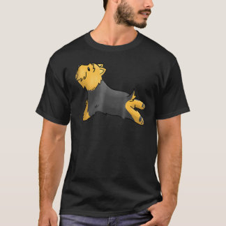 Yorkshire Terrier Yoga Pose Yorkie Hond T-shirt