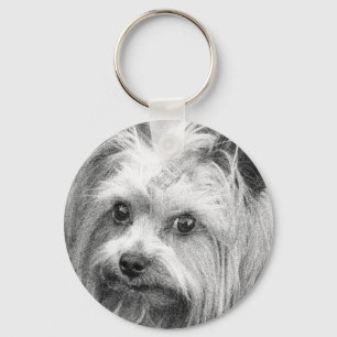Yorkshire Terrier Yorkie Favorite Breed Sleutelhanger