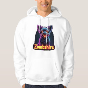 Yorkshire Terrier Yorkie Zombie Hond Halloween Ove Hoodie