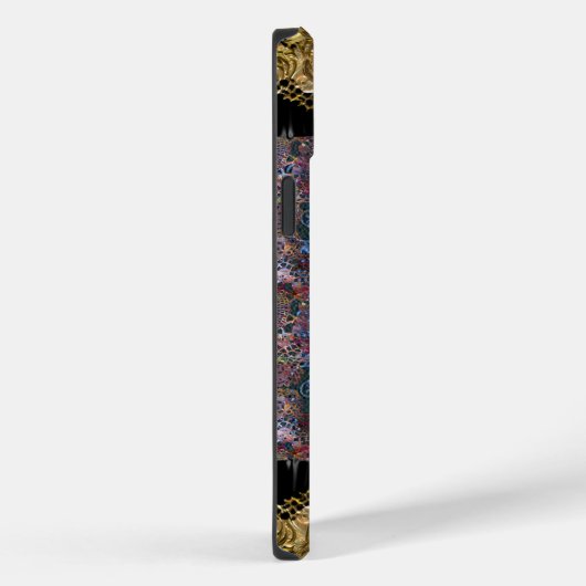 Yorkshyre Monogram Victoriaans Case-Mate iPhone Case (Achterkant / Rechts)