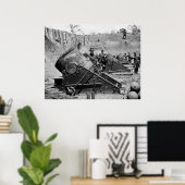 Yorktown Mortar Battery, 1860's Poster (Thuiskantoor)