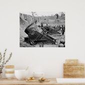 Yorktown Mortar Battery, 1860's Poster (Keuken)