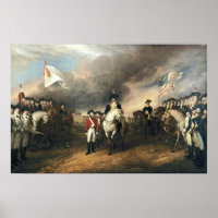 Yorktown Remise par John Trumbull Poster