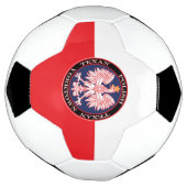 Yorktown Round Poland Texan Voetbal (Gedraaid)