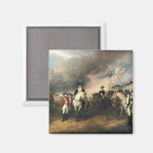 Yorktown Surrender door John Trumbull Magneet (Voorkant / Achterkant)