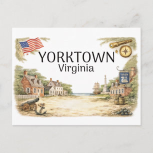 Yorktown Virginia Briefkaart