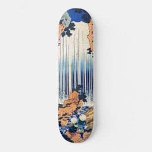 Yoro Waterfall in de provincie Mino Hokusai Katsus Skateboard