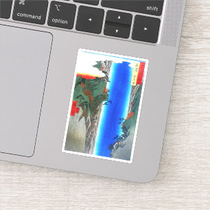 Yoro Waterfall in de provincie Mino Sticker