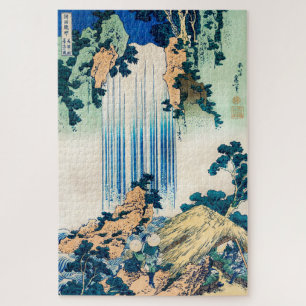Yoro Waterfall Mino, provincie Katsushika Hokusai Legpuzzel