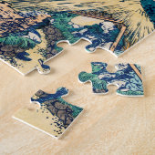 Yoro Waterfall Mino, provincie Katsushika Hokusai Legpuzzel (Zijkant)