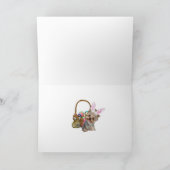 Yorshire Terrier Cartes de Pâques (Intérieur)