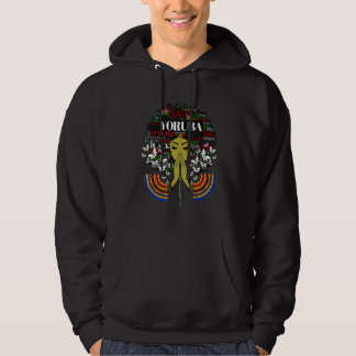 Yoruba Girl  Cute Nigerian Girl Of Nigeria Hoodie