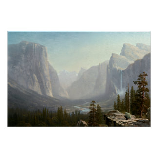 Yosemite (1875) - Albert Bierstadt Affiche