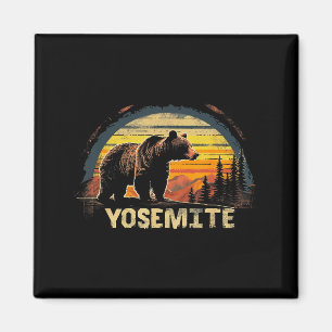 Yosemite - Amerikaans nationaal park vintage Magneet