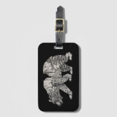 Yosemite Beer Bagagelabel (Voorkant (verticaal))