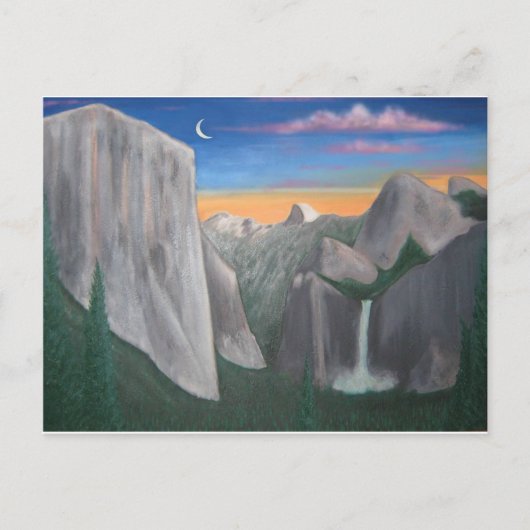 Yosemite Briefkaart (Voorkant)