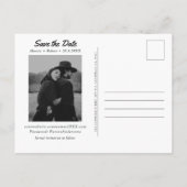  Yosemite Bruiloft Save the Date Briefkaart (Achterkant)