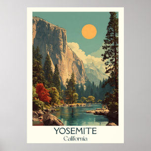 Yosemite California Art Print   nationaal park