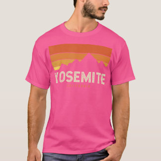  Yosemite California Mountains Hiking Sunse T-shirt