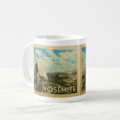 Yosemite Coffee Mok Vintage Travel (Voorkant links)