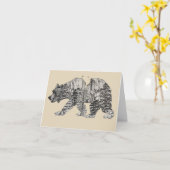 Yosemite draagt kaart (Gele Bloem)