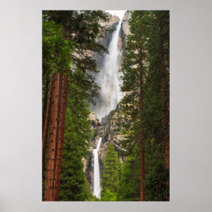 Yosemite Falls, Californië Poster