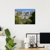 Yosemite Falls from Four Mile Trail Poster (Thuiskantoor)