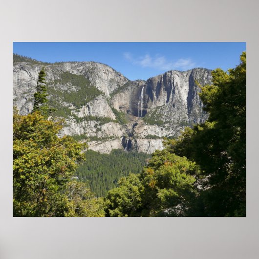 Yosemite Falls from Four Mile Trail Poster (Voorkant)