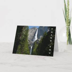 Yosemite Falls II Bedankkaart