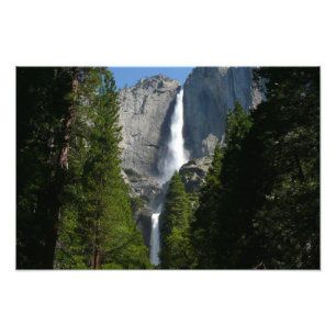 Yosemite Falls II vanuit Yosemite National Park Foto Afdruk
