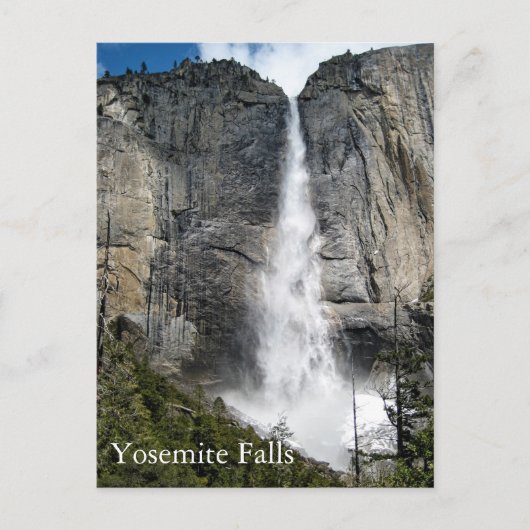 Yosemite Falls Postcard Briefkaart (Voorkant)