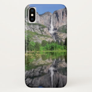 Yosemite Falls-weerkaatsing iPhone X Hoesje