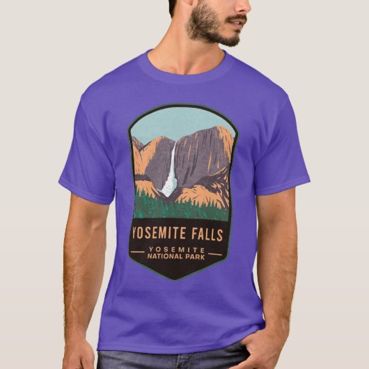Yosemite Falls Yosemite National Park Oversized T-shirt (Voorkant)