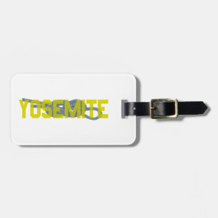Yosemite, figuur 8, klimming bagagelabel