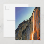 Yosemite Firefall Briefkaart (Voorkant / Achterkant)