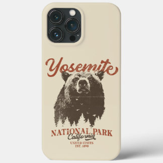 Yosemite Grizzly Beer, Californië iPhone 13 Pro Max Hoesje