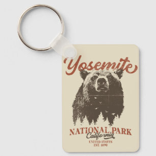 Yosemite Grizzly Beer, Californië Sleutelhanger