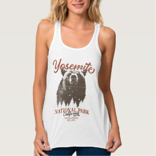 Yosemite Grizzly Beer, Californië Tanktop