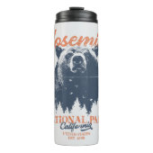 Yosemite Grizzly Beer, Californië Thermosbeker (Voorkant)